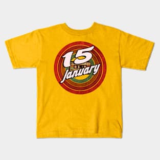 15 January Kids T-Shirt